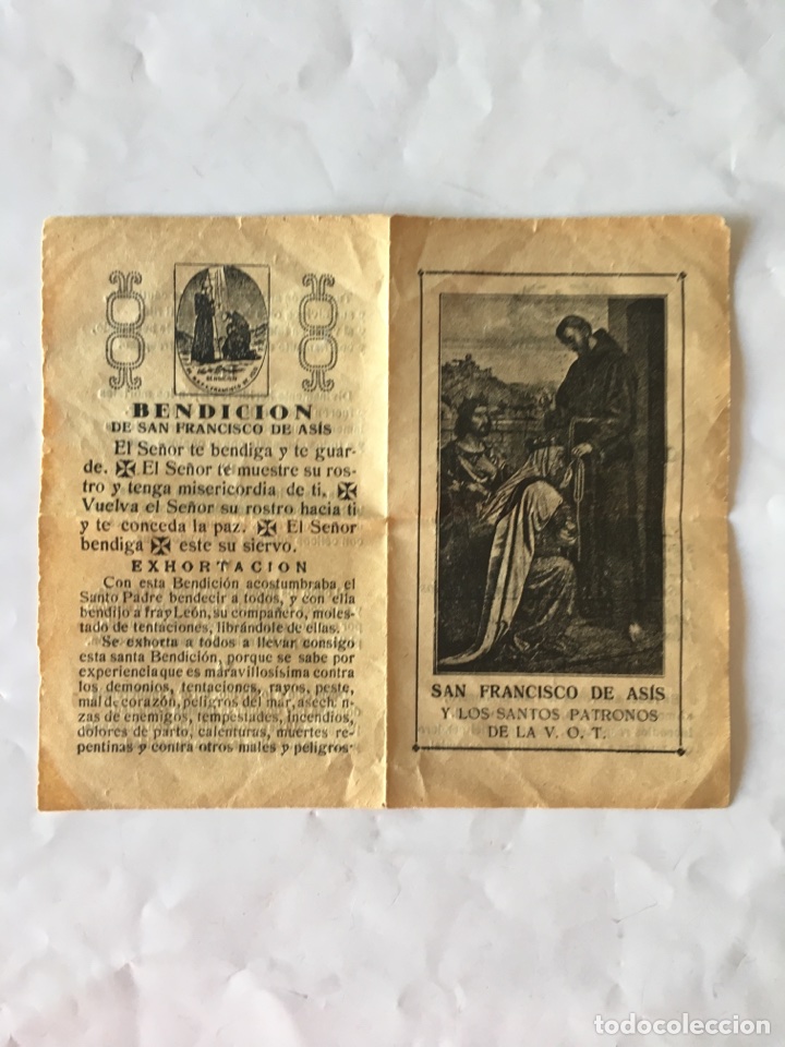 Antig&uuml;edades: &rdquo;Himno a San Francisco de As&iacute;s&rdquo; (h.1940?) - Foto 1