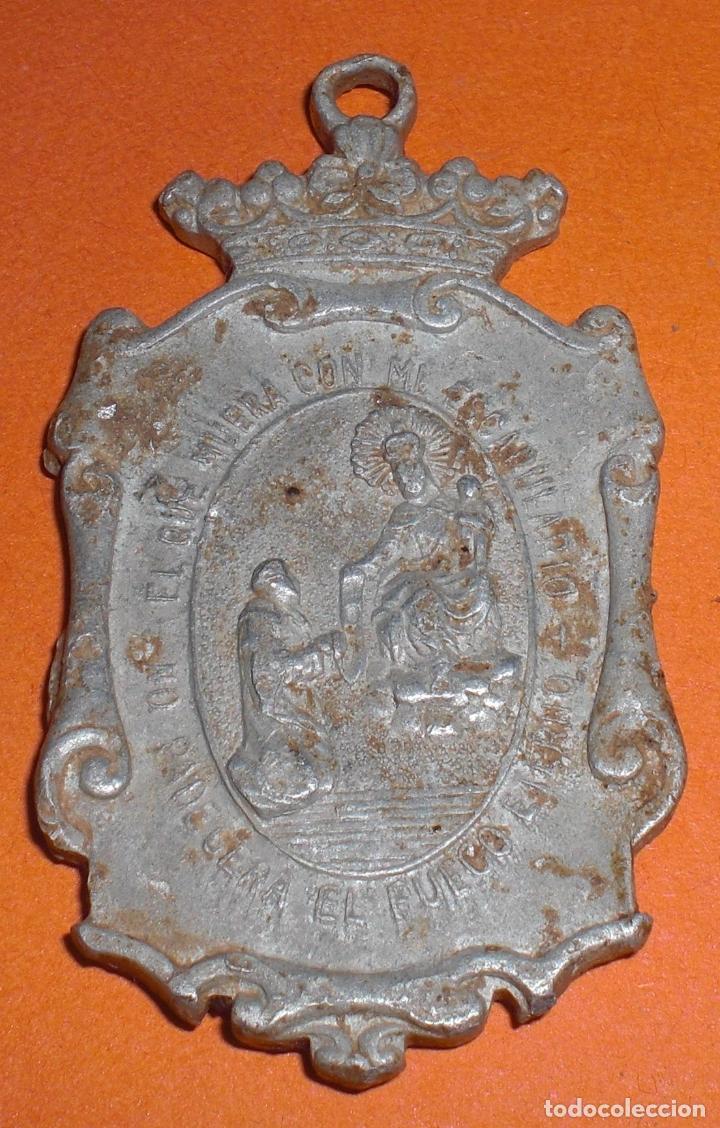 Antig&uuml;edades: Medalla VII centenario escapulario del carmen - Foto 1
