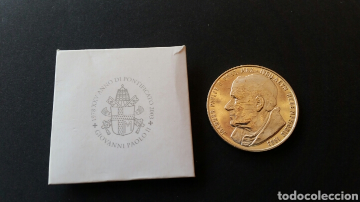Antig&uuml;edades: MONEDA PLATA JUAN PABLO II - Foto 3