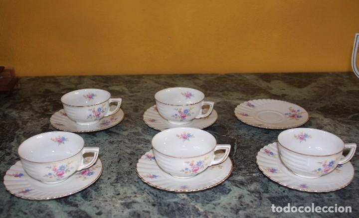 Antig&uuml;edades: JUEGO DE CAF&Eacute;, PARA 5. REF. 6048 - Foto 2