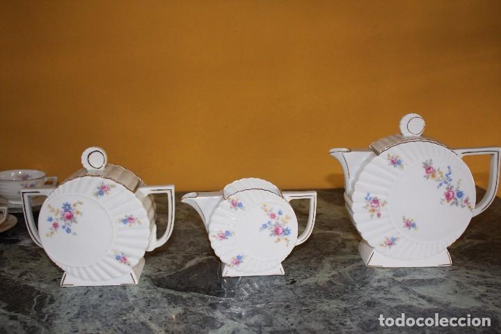 Antig&uuml;edades: JUEGO DE CAF&Eacute;, PARA 5. REF. 6048 - Foto 4