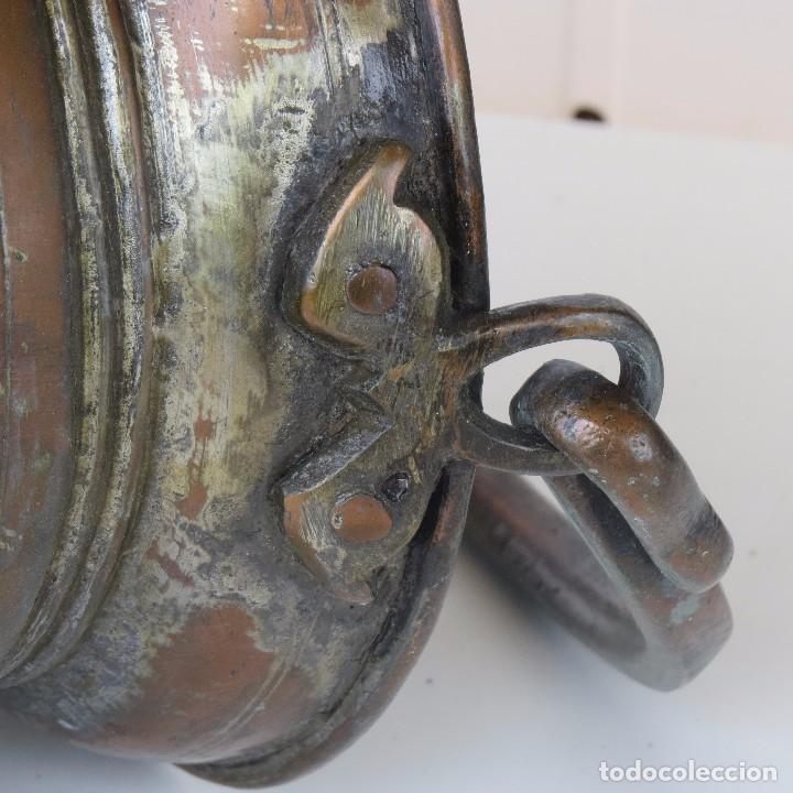 Antig&uuml;edades: ANTIGUO CACHARRO COBRE - Foto 11
