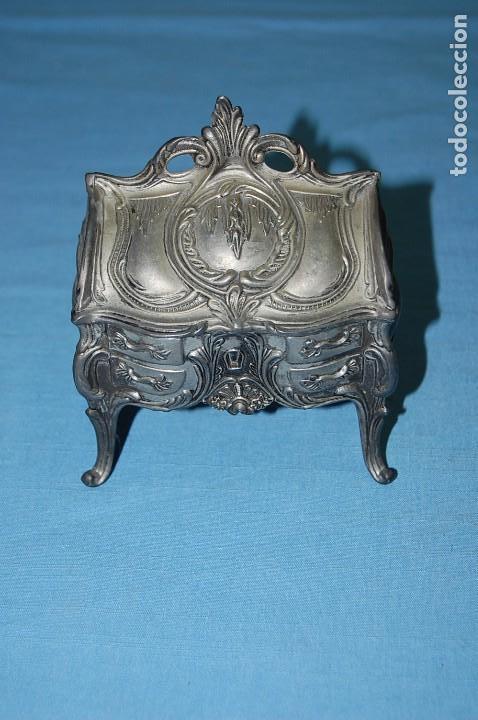 Antig&uuml;edades: CAJA JOYERO. - Foto 7