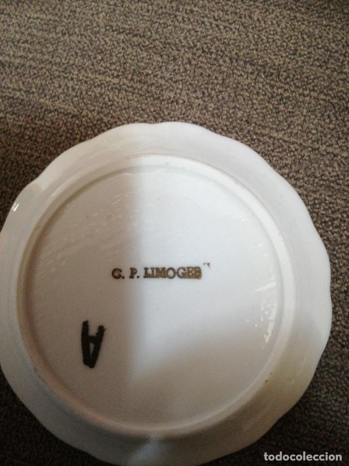 Antig&uuml;edades: Platito de7,5 cms de Limoges - Foto 2