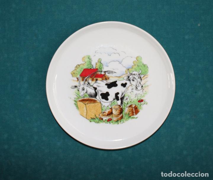 Antig&uuml;edades: Platos de postre, firmados. Ref. 6049 - Foto 4