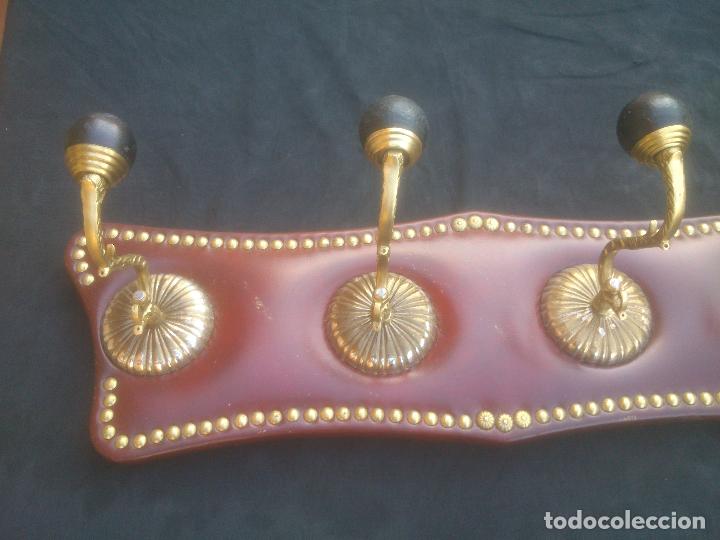 Antig&uuml;edades: ANTIGUO PERCHERO COLGADOR BRONCE - Foto 3