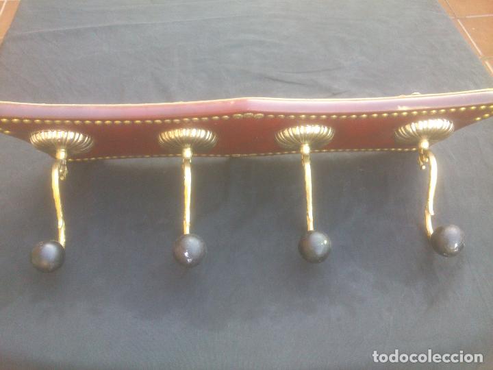 Antig&uuml;edades: ANTIGUO PERCHERO COLGADOR BRONCE - Foto 4