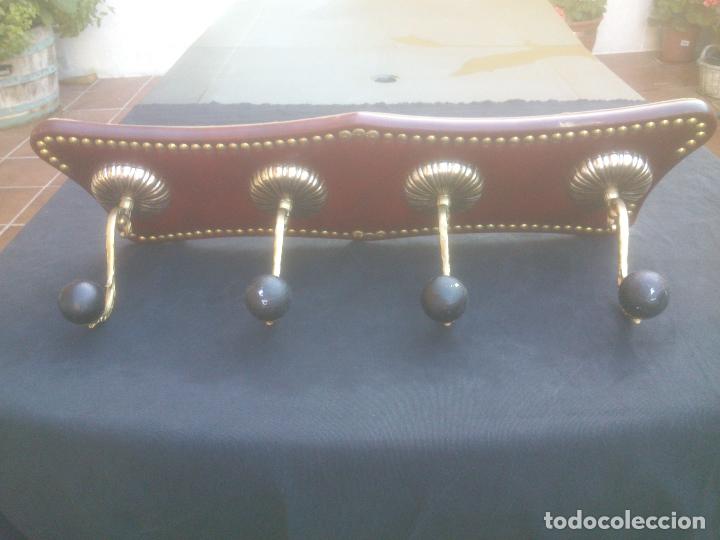 Antig&uuml;edades: ANTIGUO PERCHERO COLGADOR BRONCE - Foto 6