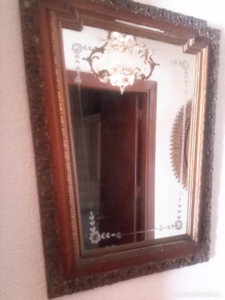Antig&uuml;edades: Espejo  antiguo  del sigloXIX - Foto 2