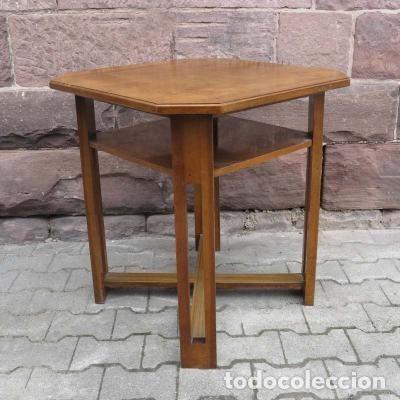 Antig&uuml;edades: Mesa Art Deco de madera. 1930 - 1935 - Foto 1