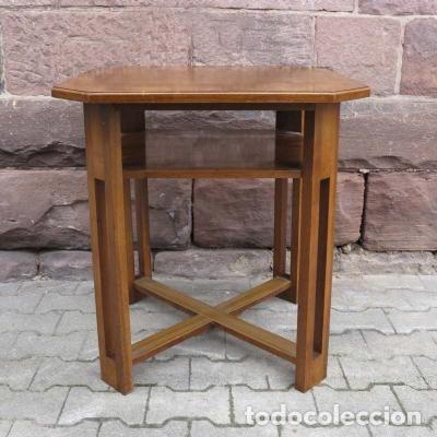 Antig&uuml;edades: Mesa Art Deco de madera. 1930 - 1935 - Foto 5
