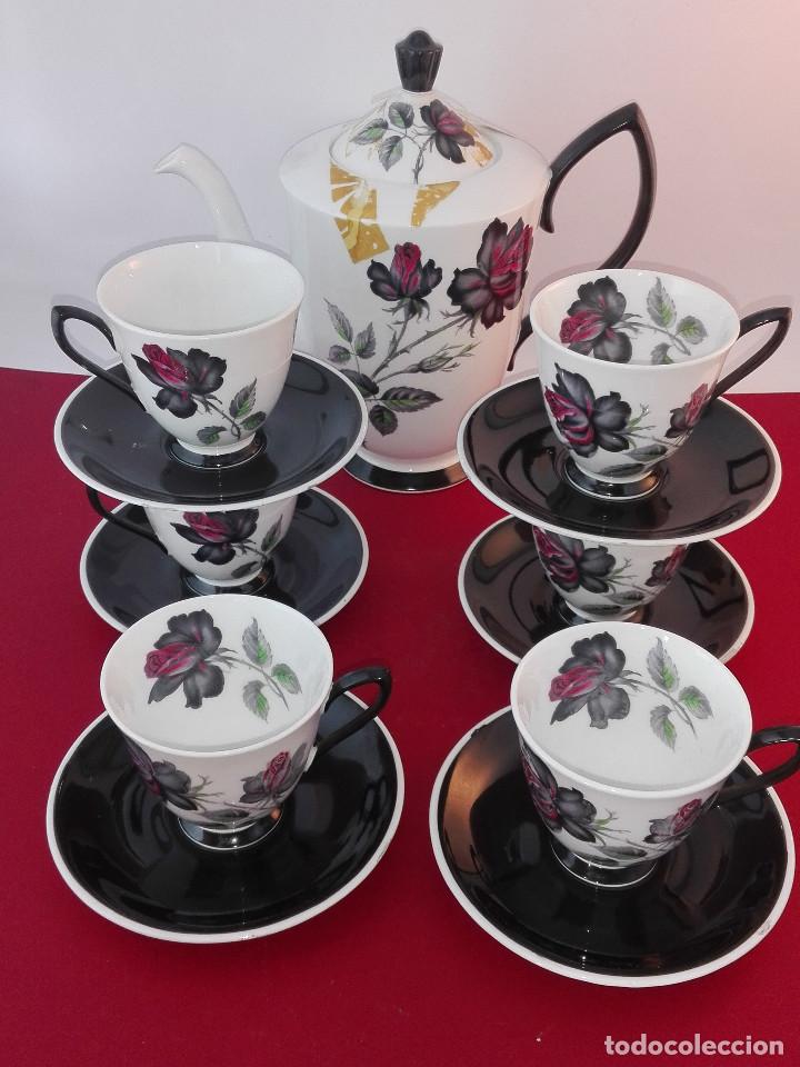 Antiques: JUEGO DE CAFE - ROYAL ALBERT