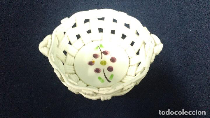 Antig&uuml;edades: CENTRO MESA FRUTERO CERAMICA CORDON - Foto 2