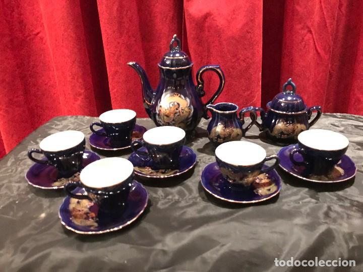 Antig&uuml;edades: Juego de caf&eacute; de cer&aacute;mica - Foto 1