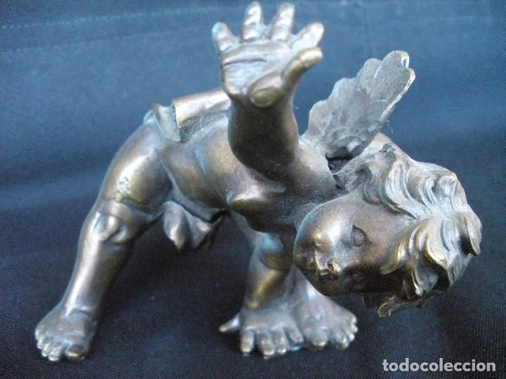 Antig&uuml;edades: querubin de galvanoplastia- - Foto 3