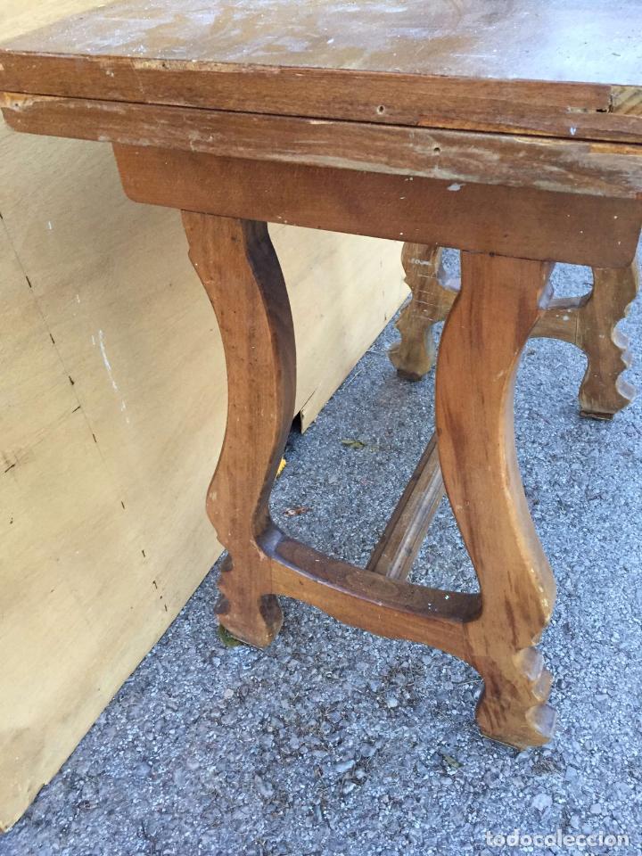 Antig&uuml;edades: MESA LIBRO CASTELLANA - Foto 3
