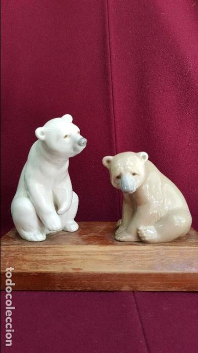 Antig&uuml;edades: PAREJA DE OSOS DE LLADR&Oacute; - Foto 4