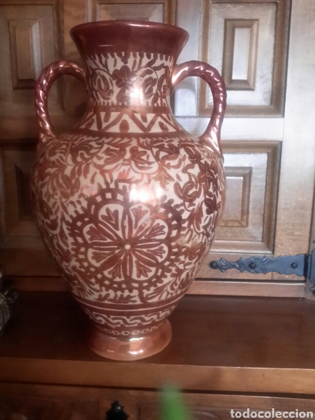 Antig&uuml;edades: Jarron de cer&aacute;mica de Reflejos - Foto 1