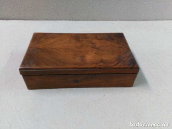 Antig&uuml;edades: CAJA DE MADERA DE OLIVO - Foto 4