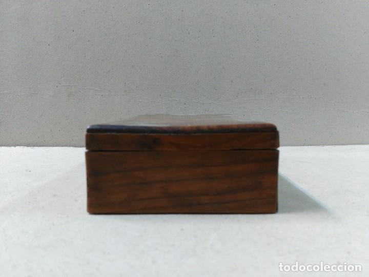 Antig&uuml;edades: CAJA DE MADERA DE OLIVO - Foto 7