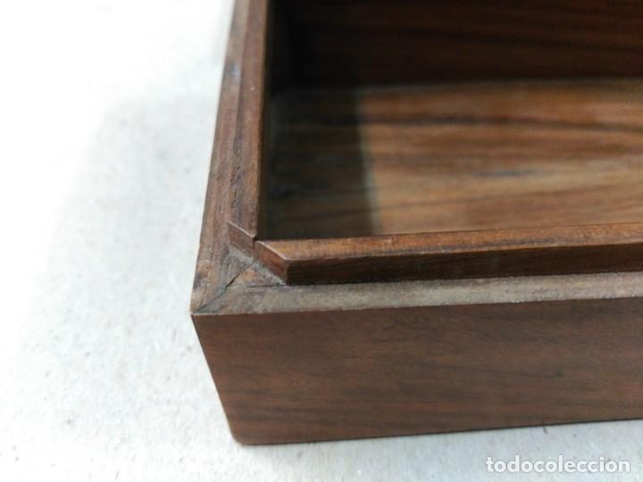 Antig&uuml;edades: CAJA DE MADERA DE OLIVO - Foto 11