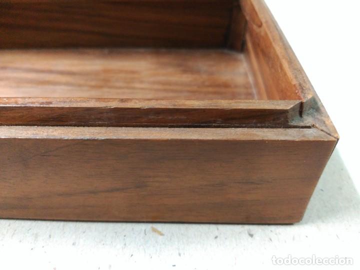 Antig&uuml;edades: CAJA DE MADERA DE OLIVO - Foto 12