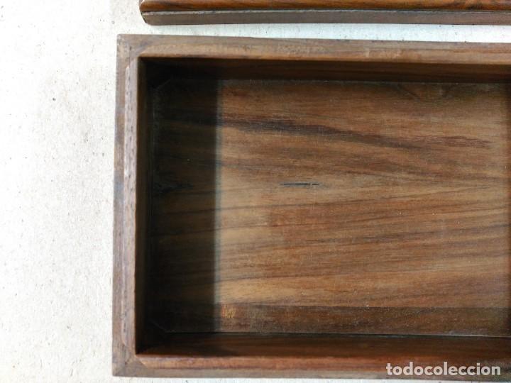 Antig&uuml;edades: CAJA DE MADERA DE OLIVO - Foto 13