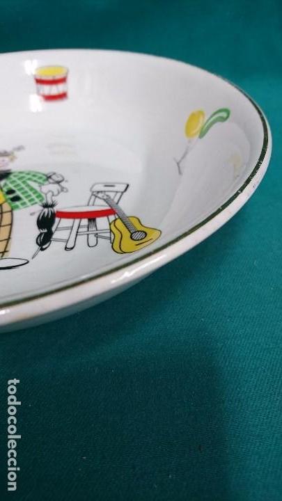 Antig&uuml;edades: PLATO DE PORCELANA SAN CLAUDIO - Foto 4