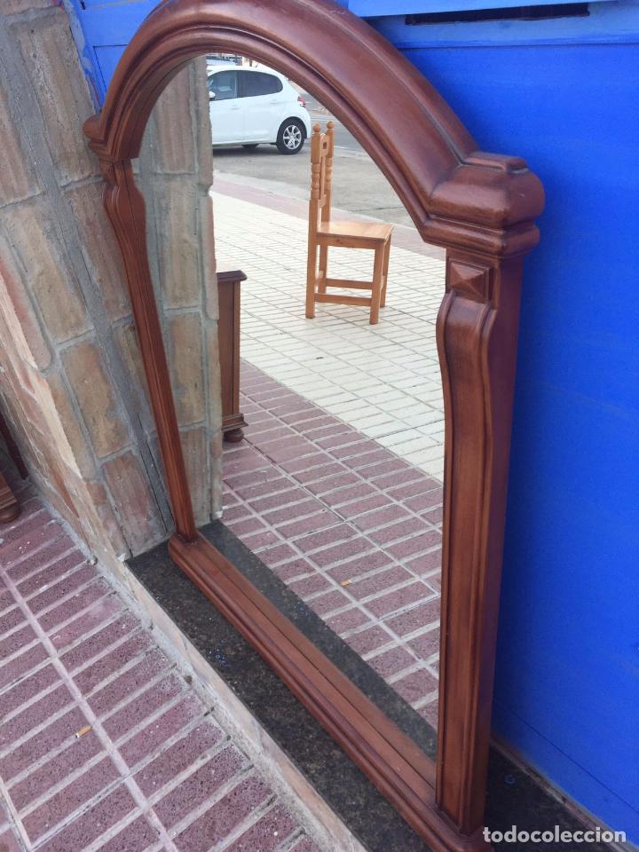Antig&uuml;edades: ESPEJO MADERA CAOBA - Foto 3