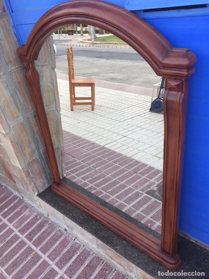 Antig&uuml;edades: ESPEJO MADERA CAOBA - Foto 5