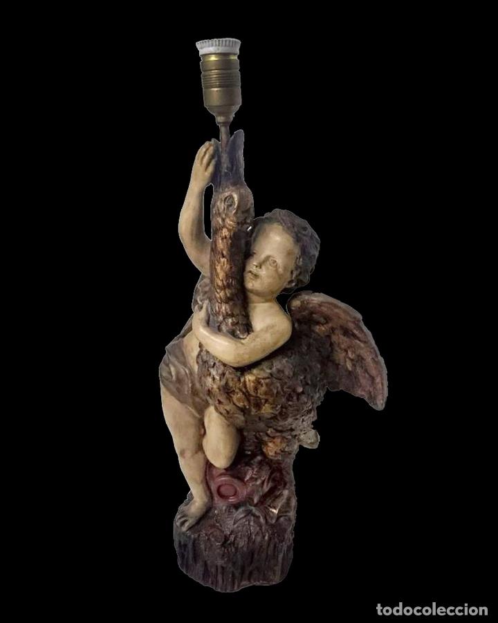 Antig&uuml;edades: Antiguo &aacute;ngel . Pieza numerada. - Foto 2