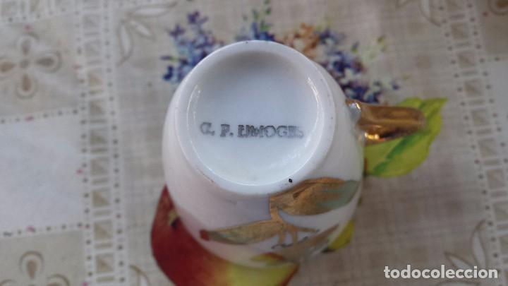 Antig&uuml;edades: lechera y dos tazas de limoges - Foto 4