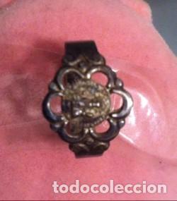 Antig&uuml;edades: ANTIGUO ANILLO EN PLATA DE NUESTRA SE&Ntilde;ORA DE COVADONGA - Foto 1