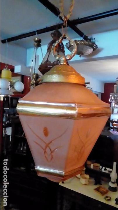 Antig&uuml;edades: tulipon colgante - Foto 1