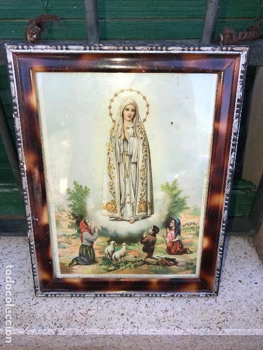 Antig&uuml;edades: Lamina de Fatima y los Pastorcillos - Foto 1