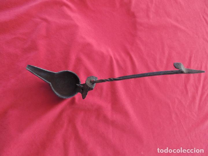 Antig&uuml;edades: CANDIL ANTIGUO COMPLETO Y BONITO. - Foto 2
