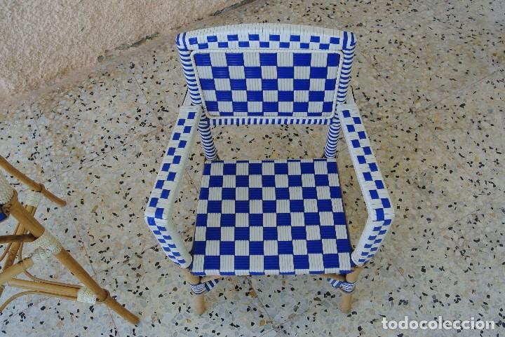 Antig&uuml;edades: ANTIGUA SILLA Y TRONA DE BEBE - Foto 2