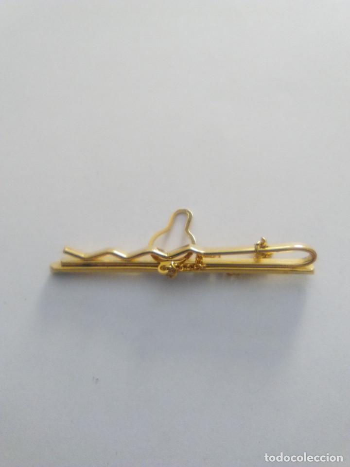 Antig&uuml;edades: Pisa corbata chapado en oro - Foto 2