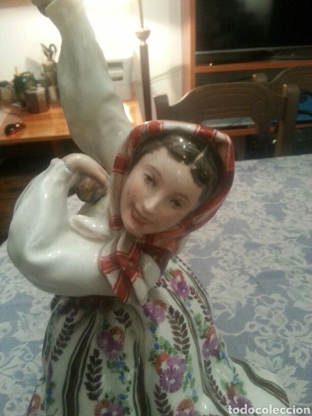 Antig&uuml;edades: Bailarina de porcelana - Foto 2