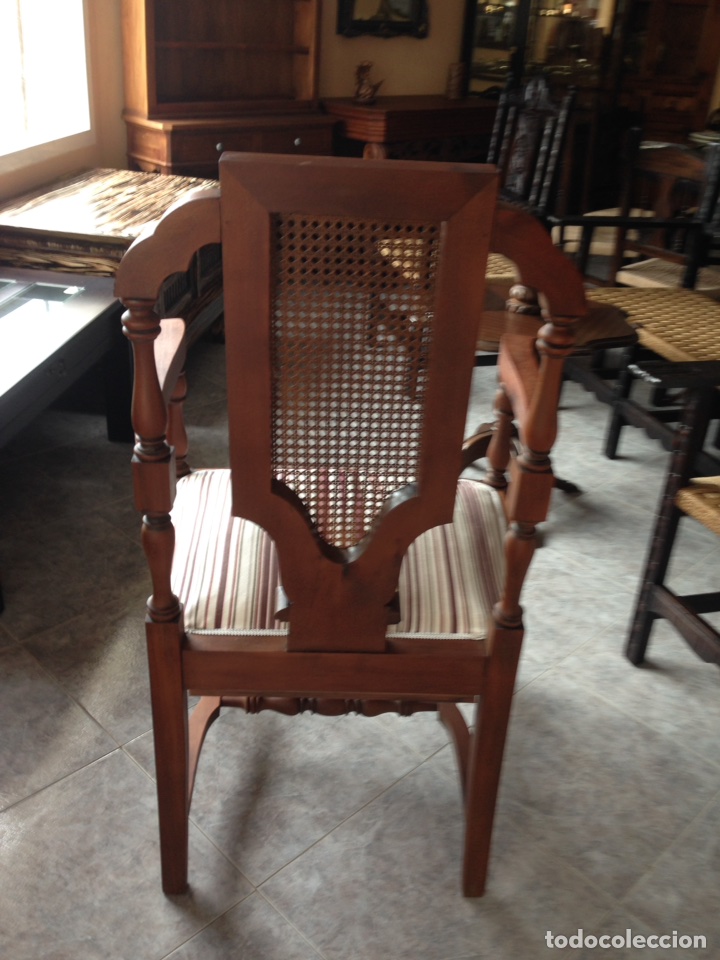Antig&uuml;edades: Antiguo sill&oacute;n Despacho Caoba Natural - Foto 4