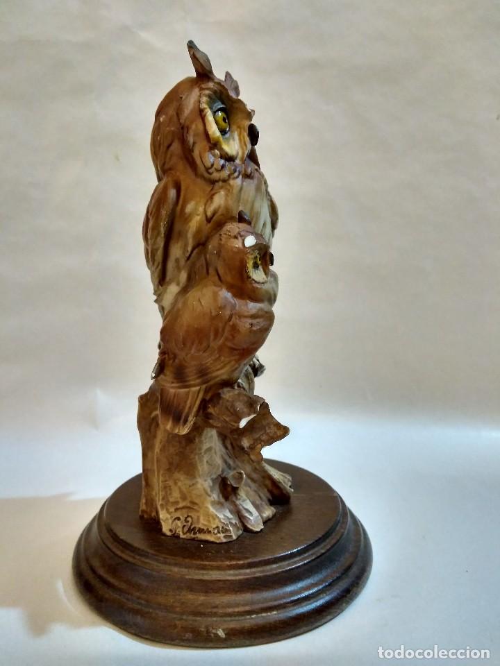 Antig&uuml;edades: B&Uacute;HO BUHOS CAPODIMONTE - Foto 5