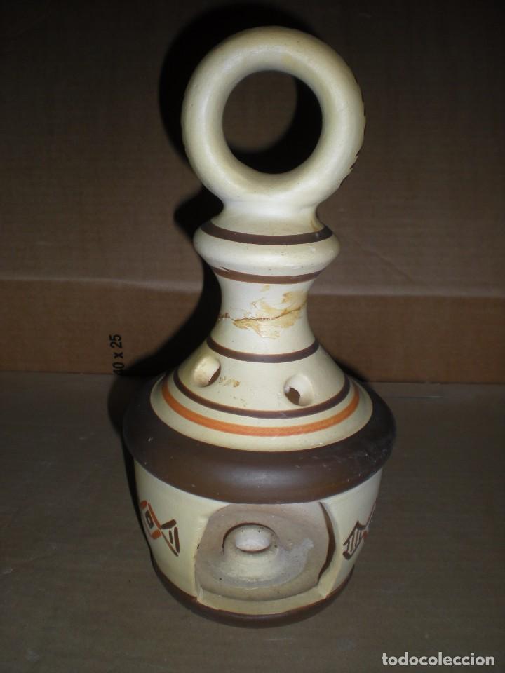 Antig&uuml;edades: jarr&oacute;n para meter vela h30 d13cm - Foto 1
