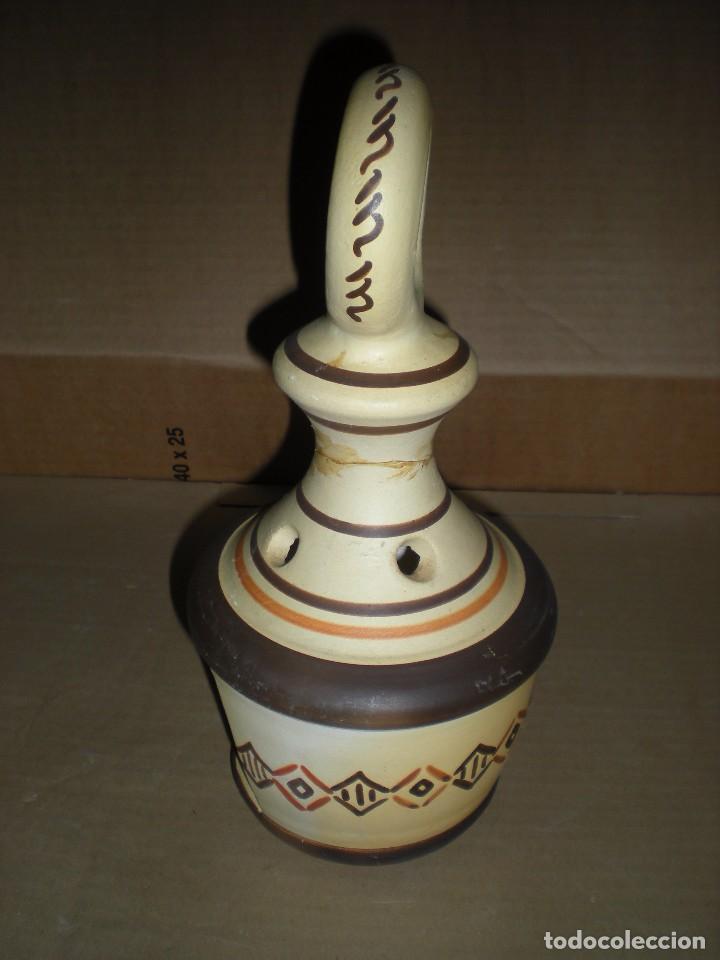 Antig&uuml;edades: jarr&oacute;n para meter vela h30 d13cm - Foto 2