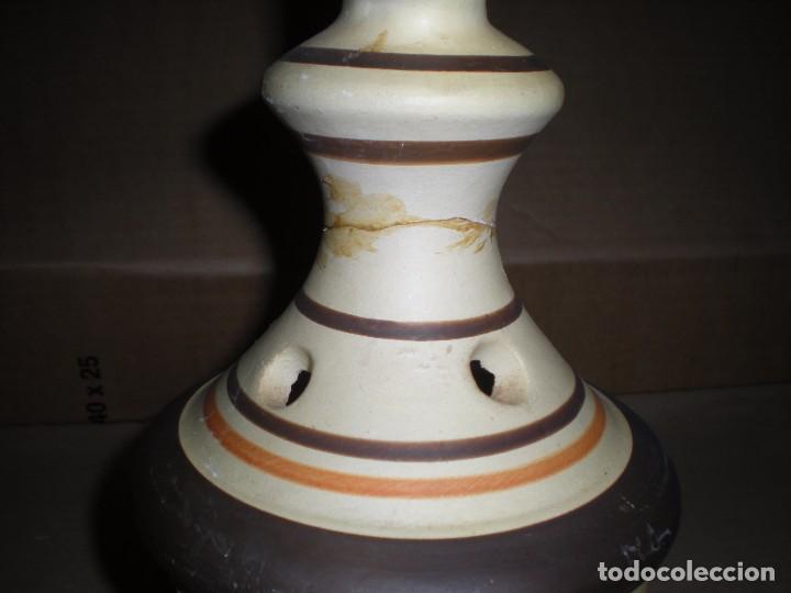 Antig&uuml;edades: jarr&oacute;n para meter vela h30 d13cm - Foto 3