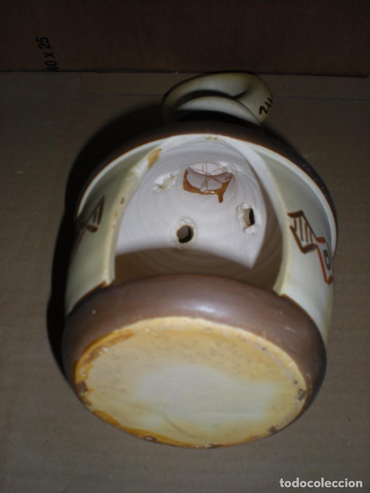 Antig&uuml;edades: jarr&oacute;n para meter vela h30 d13cm - Foto 5