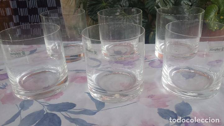 Antig&uuml;edades: juego de 6 vasos whisky a estrenar - Foto 1