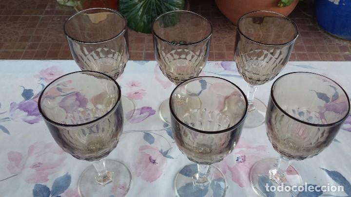 Antig&uuml;edades: juego de 6 copas - Foto 2