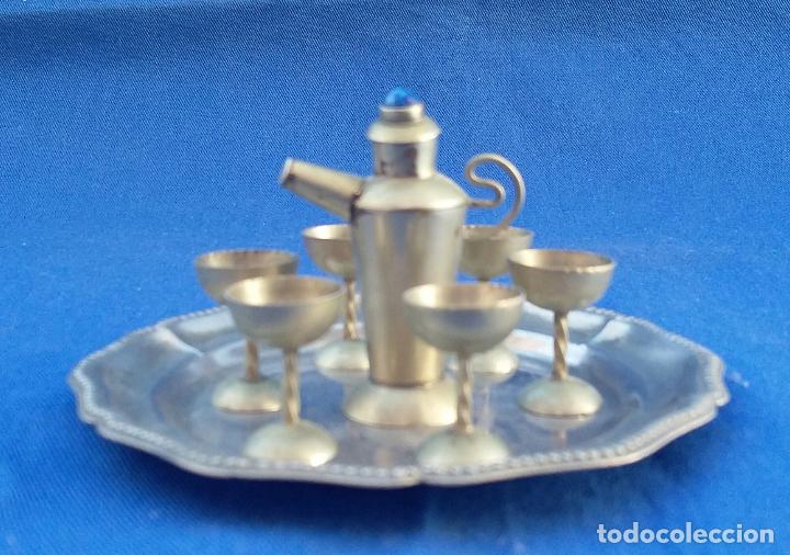 Antig&uuml;edades: JUEGO DE COPAS EN MINIATURA - Foto 1