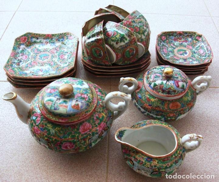 antiguo juego de té chino. cáscara de huevo. - Comprar Porcelana China Antigua en todocoleccion ...