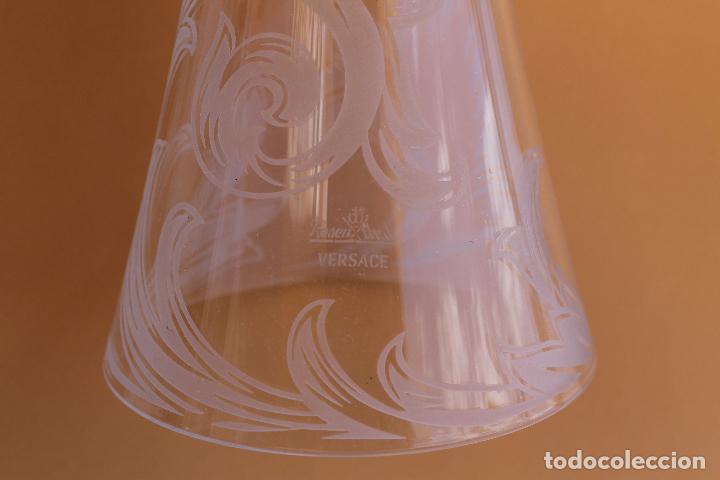 Antig&uuml;edades: JARRON AFLAUTADO VERSACE DE ROSENTHAL - Foto 5